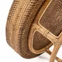 Platter and bowls - The Rattan Rise Tray - Natural Brown - BAZAR BIZAR LIVING