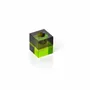 Candlesticks and candle holders - The Gem Blocks Candle Holder - Green Smoke - BAZAR BIZAR LIVING
