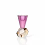 Bougeoirs et photophores  - Le Bougeoir Amethyst Flame - BAZAR BIZAR LIVING