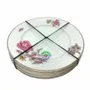 Formal plates - Set of four antique plates for dessert or brunch - CHARITY BOUGIES DE NY