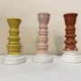 Candlesticks and candle holders - bougeoir - VIRGINIE MARIE GLIOZZO