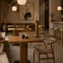 Other tables - Enam table - solid teak and metal - DESIGN TRIP