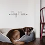 Gifts - Wall decoration\" Dog\” made of wire\ "Dog Mom\” - to pin - BIJOUX DE MUR