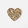 Bijoux - Broche coeur or - CHIC ALORS PARIS