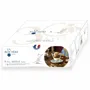 Bols - Set de 4 verrines ABEILLE + livret recettes du chef Patrick Henriroux - LA ROCHÈRE