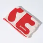 Throw blankets - Cotton Throw Blanket in Red – KLEKKS NO. 11 - KLEKKS