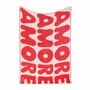Throw blankets - Cotton Throw Blanket in Red – KLEKKS NO. 11 - KLEKKS