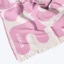 Throw blankets - Cotton Throw Blanket in Pink – KLEKKS NO. 11 - KLEKKS
