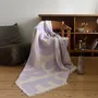Plaids - Plaid en coton lilas — KLEKKS NO. 11 - KLEKKS