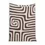 Plaids - Plaid en coton brun et blanc — KLEKKS NO. 34 - KLEKKS