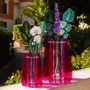 Vases - Iride Small Decorative Vase in Acrylic Crystal - VESTA