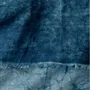 Christmas table settings - Linen Mud Dye Kantha Table Cover - MAISON MIEKO
