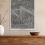 Objets de décoration - Tableau Paris Graphique - 40x60 - toile - UN VINGT-CINQ MILLIÈMES