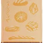 Torchons - Torchon jacquard Les pains Ocre 50 x 70 - MAISON VIVARAISE - SDE VIVARAISE WINKLER