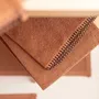 Bath towels - Bora Bath Towel Cacao 50 X 100 - MAISON VIVARAISE - SDE VIVARAISE WINKLER
