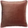 Cushions - Plain cushion Fara Café 45 X 45 - MAISON VIVARAISE - SDE VIVARAISE WINKLER
