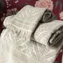 Other bath linens - Zoe Guest Towel Tilleul 30 X 50 - MAISON VIVARAISE - SDE VIVARAISE WINKLER