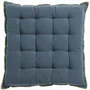 Table linen - Grace Recycled Chair Pad Corinthe 40 X 40 X 3 - MAISON VIVARAISE - SDE VIVARAISE WINKLER