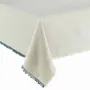 Table cloths - Recycled tablecloth Kalea Naturel/Foret 170 X 250 - MAISON VIVARAISE - SDE VIVARAISE WINKLER