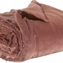 Bed linens - Plain bed throw Fara Café 240 X 260 - MAISON VIVARAISE - SDE VIVARAISE WINKLER