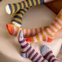 Chaussettes - Chaussettes Colette Burgundy 42/45 - LA CERISE SUR LE GATEAU