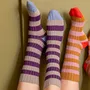 Chaussettes - Chaussettes Colette Burgundy 42/45 - LA CERISE SUR LE GATEAU