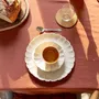 Table cloths - Recycled Tablecloth Grace Cuivre 170 X 300 - MAISON VIVARAISE - SDE VIVARAISE WINKLER