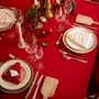Napkins - Recycled Napkin Grace Rubis 40 X 40 - MAISON VIVARAISE - SDE VIVARAISE WINKLER