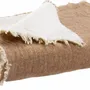 Throw blankets - Recycled Throw Bruna Café 130 X 180 - MAISON VIVARAISE - SDE VIVARAISE WINKLER