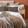 Throw blankets - Recycled Throw Bruna Café 130 X 180 - MAISON VIVARAISE - SDE VIVARAISE WINKLER