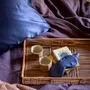 Bed linens - Silk Pillowcase Ashley Cobalt 50 X 75 - MAISON VIVARAISE - SDE VIVARAISE WINKLER