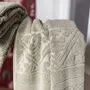 Bath towels - Zoe Bath Towel Tilleul 50 X 100 - MAISON VIVARAISE - SDE VIVARAISE WINKLER