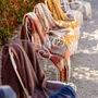 Throw blankets - Recycled striped throw Isabel Galet 130 X 160 - MAISON VIVARAISE - SDE VIVARAISE WINKLER