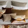 Coussins - Coussin uni Elise Tabac 30 x 50 - MAISON VIVARAISE - SDE VIVARAISE WINKLER