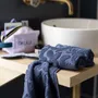 Autres linges de bain - Serviette Invité Gilda Encre 30 x 50 - MAISON VIVARAISE - SDE VIVARAISE WINKLER