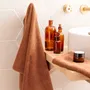Other bath linens - Bora Bath Sheet Cacao 70 X 130 - MAISON VIVARAISE - SDE VIVARAISE WINKLER
