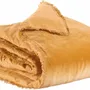 Linge de lit - Edredon uni Fara Cannelle 85 x 200 - MAISON VIVARAISE - SDE VIVARAISE WINKLER