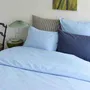 Linge de lit - Taie d'oreiller Chloe Ciel 100 x 65 - LA CERISE SUR LE GATEAU