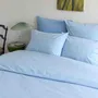 Linge de lit - Taie d'oreiller Chloe Ciel 100 x 65 - LA CERISE SUR LE GATEAU