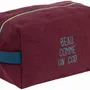 Clutches - Beau Cube Toiletry Bag Wine L 14 X 22 X 11 - LA CERISE SUR LE GATEAU