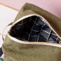 Clutches - Daddy Cool cube pouch Kale L 14 X 22 X 11 - LA CERISE SUR LE GATEAU