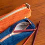 Autres fournitures bureau  - Trousse de bureau Loen Terracotta 6 x 20 x 6 - LA CERISE SUR LE GATEAU