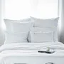 Bed linens - Céleste pillowcase Milk 100 X 65 - LA CERISE SUR LE GATEAU