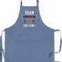 Aprons - Team Raclette Kitchen Apron Jeans 72 X 90 - MAISON VIVARAISE - SDE VIVARAISE WINKLER