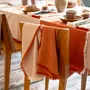 Dish towels - Recycled Kitchen towel Kalea Naturel/Rouille 50 X 70 - MAISON VIVARAISE - SDE VIVARAISE WINKLER
