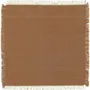 Serviettes - Serviette de table recyclée Kalea Tabac 45 x 45 - MAISON VIVARAISE - SDE VIVARAISE WINKLER