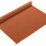 Linge de table textile - Chemin de table recyclée Kalea Rouille 50 x 150 - MAISON VIVARAISE - SDE VIVARAISE WINKLER