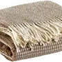 Plaids - Plaid recyclé Vittoria Café 130 x 180 - MAISON VIVARAISE - SDE VIVARAISE WINKLER