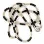 Travel accessories - DUO Large Bead Phone Chain – D51 Silver Olive - OBO