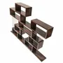 Bookshelves - CHAOS BOOKCASE - SIWA SOFT STYLE HOME